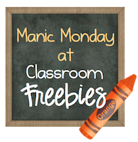 Classroom Freebies Manic Monday