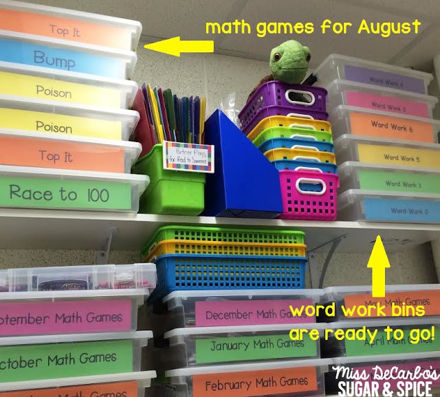 Find out how to get organized at the end of the year so that your transition back to school in the fall is smooth and stress-free! This blog post is packed with tons of classroom organization ideas, tips, and tricks!