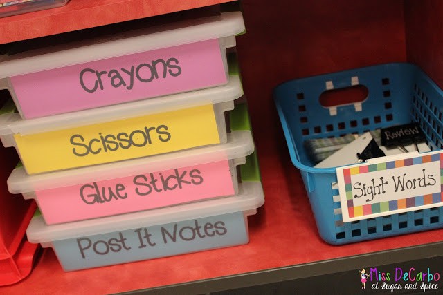 Storage and Organization Success Small Group Materials